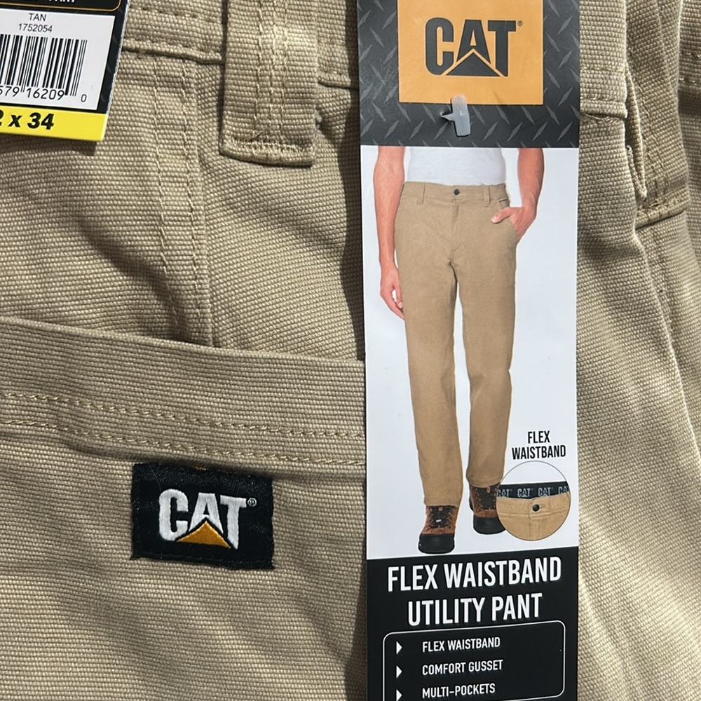 NWT Cat flex Waistband Utility Pant 32x34, 34x30 - Picture 2 of 4